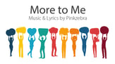 More to Me SATB choral sheet music cover